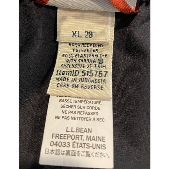 L.L. Bean Multisport Jogger Pants Black Size Extra Large XL 28" Inseam - Picture 5 of 5